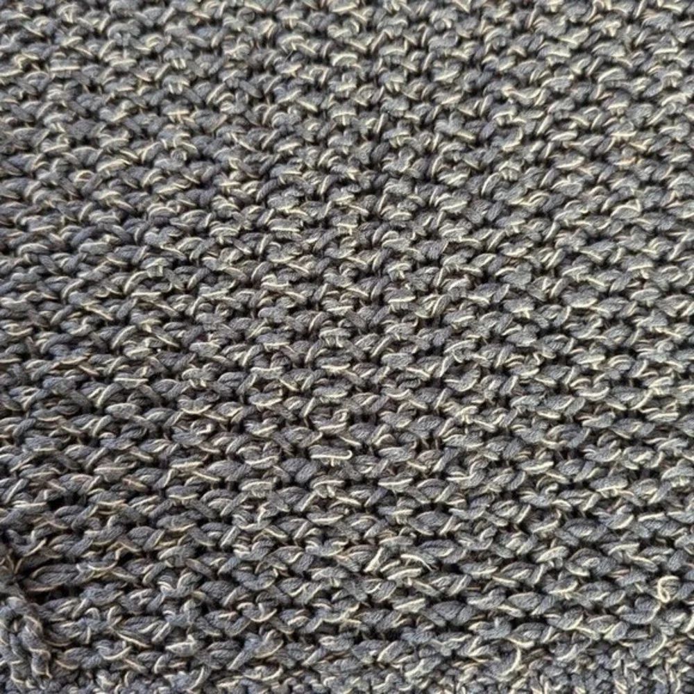 RD Style‎ Womens Grey Marled Chunky Knit V-Neck High-Low Sweater Medium